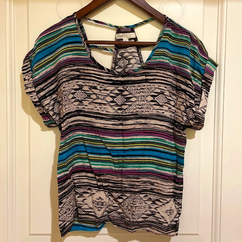 Women's Tribal Print Blouse